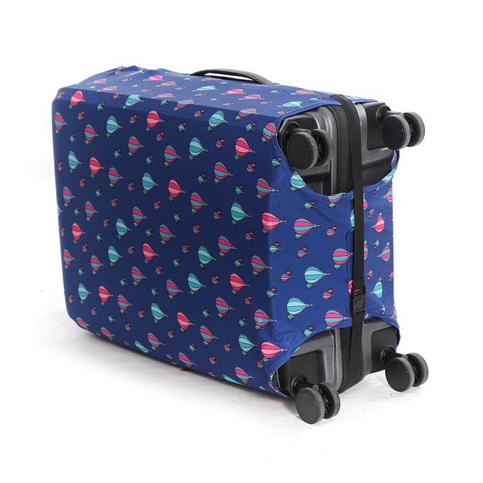 Housse de valise Periea Red and Blue Leaves M